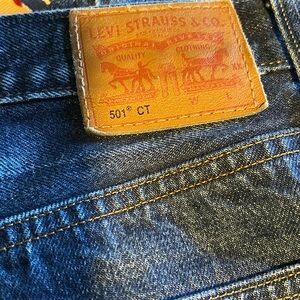 501 CT, white Oak Cone denim, 25x34